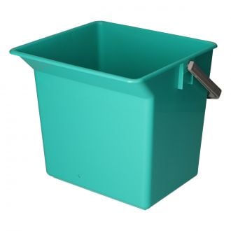 TTS | Cubo verde con asa superior - 6 L