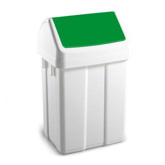 TTS | Max - Contenedor con tapa basculante verde - 50 L