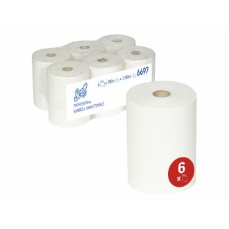 SCOTT® | Bobina secamanos blanca 190 m
