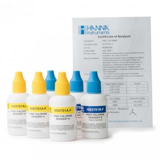HANNAH INSTRUMENTS | Test determinación cloro libre en muestras de agua