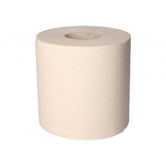 BUGA | Bobina secamanos blanca - 1 capa - Celulosa reciclada