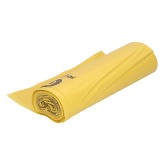 Bolsa Basura G-II Uso Hospitalario G-220 Amarilla, 80 x 105 cm