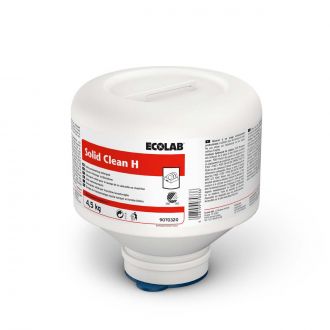 SOLID CLEAN H | Detergente sólido con eco-etiqueta para el lavado mecánico de la vajilla, 4,5 Kg
