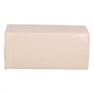 BUGA | Toalla secamanos blanca - 2 capas, plegado en V - Celulosa reciclada