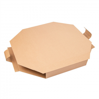 Caja kraft porta paellas - 42 x 42 cm