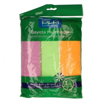 Bayeta Microfibra 30x40cm Colores