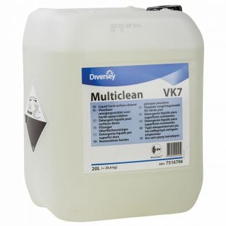 MULTICLEAN | VK7 - Detergente líquido para superficies resistentes