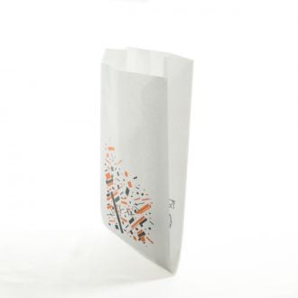 Bolsa de papel kraft - 12 x 6 x 20 cm
