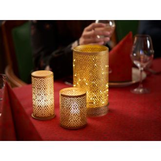 DUNI | Candelabro Bliss 140 x 75 mm, Oro