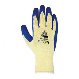 JUBA | Guante Keep Safe de poliéster y látex - Talla 9