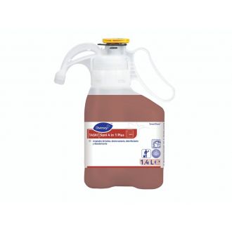TASKI | Sani 4in1 Plus - Detergente, desinfectante, desincrustante y desodorizante para cuartos de baño