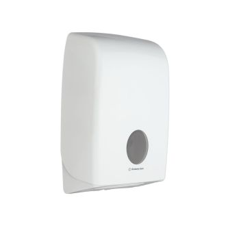 AQUARIUS™ | Dispensador toalla secamanos plegada, blanco (cod. 6945)