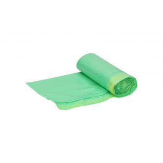 Bolsa Basura Doméstica Verde G-80, Autocierre, 55 x 60 cm (30 L)