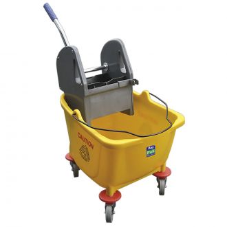 Cubo Thor amarillo con escurridor - 32 L