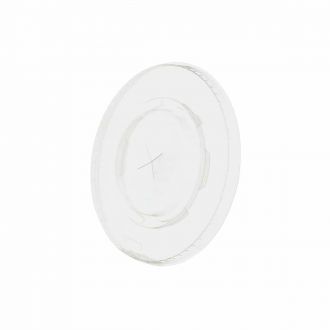 Tapa PET con cruz para vaso - 70 mm