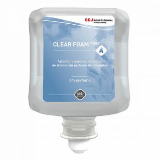 SCJP Clear Foam Pure | Espuma para el lavado de manos sin perfume ni colorantes