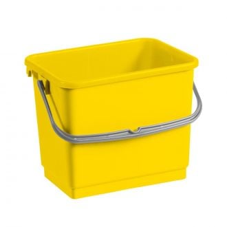 TTS | Cubo amarillo con asa - 4 L