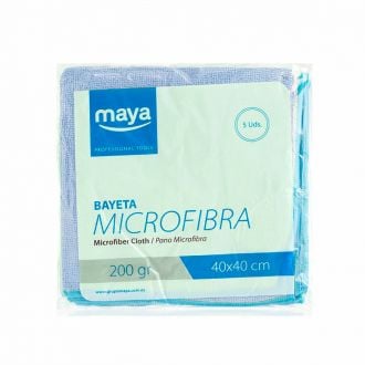 MAYA | Bayeta microfibra azul - 40 x 40 cm
