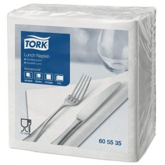 TORK | Servilleta para comidas - Blanca