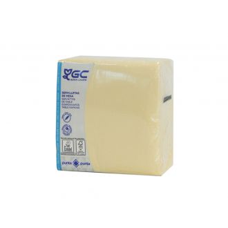GC | Servilleta 40 x 40 cm, 2 capas, beige
