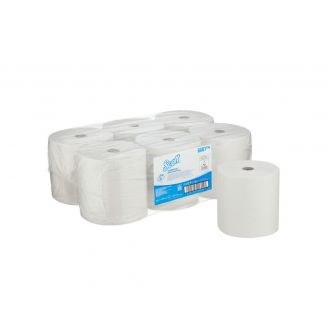 SCOTT® Essential™ | Toallas secamanos blanca XL, 354 m