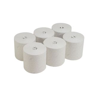 SCOTT® Essential™ | Papel secamanos en rollo blanco 350m x 6 uds. (cod.6691)