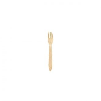 BIOPAK | Tenedor de madera - 19 cm