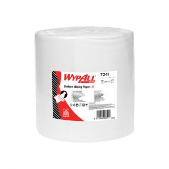 WYPALL® | Paños de papel L10 para limpieza de superficies extra grande, blanco