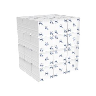 KLEENEX® | Papel higiénico plegado blanco. 36 paquetes 200 hojas (cod. 8408)