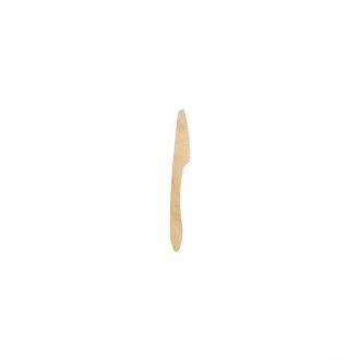 BIOPAK | Cuchillo de madera - 19 cm