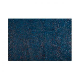 Mantel cortado novotex azul ,100 x 100 cm