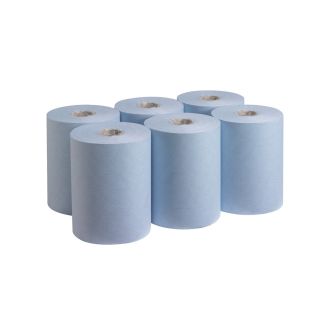 SCOTT® | Bobina secamanos industrial azul 190m x 6 uds. (cod.6696)