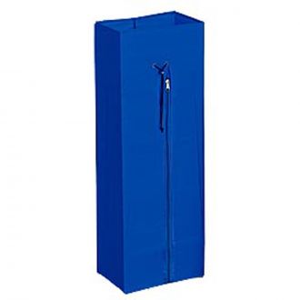 TTS | Bolsa plastificada con cremallera azul para carro - 70 L