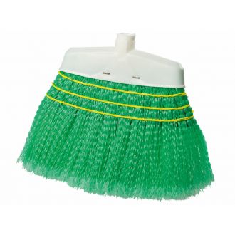 Cepillo de Barrer Plástico Blanco con Cordones 24cm