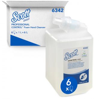 SCOTT® Essential™ | Lavado de manos en espuma sin perfume - 1L