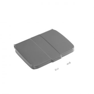 TTS | Tapa gris con tabla porta notas para soporte de bolsa 120 L