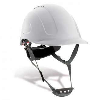 Casco de protección ABS blanco