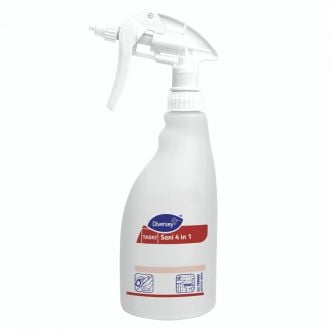 TASKI | Sani 4in1 QS - Limpiador, desincrustante, desinfectante y desodorizante para cuartos de baño en QuattroSelect®