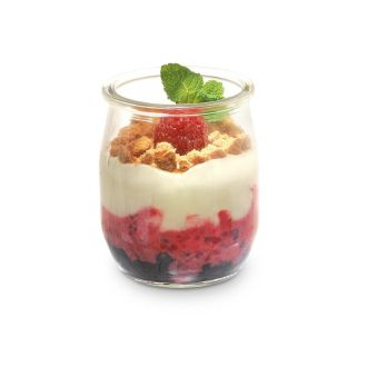 Vaso de cristal para postre transparente - 12 cl