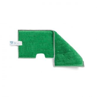 TTS | Recambio mopa Tri Wet 1 verde - Para fregado o secado en superficies lisas - 46 cm