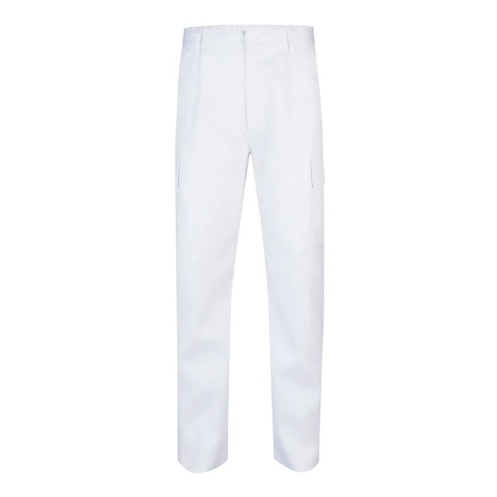 VELILLA Pantalon multibolsillos blanco Talla 40