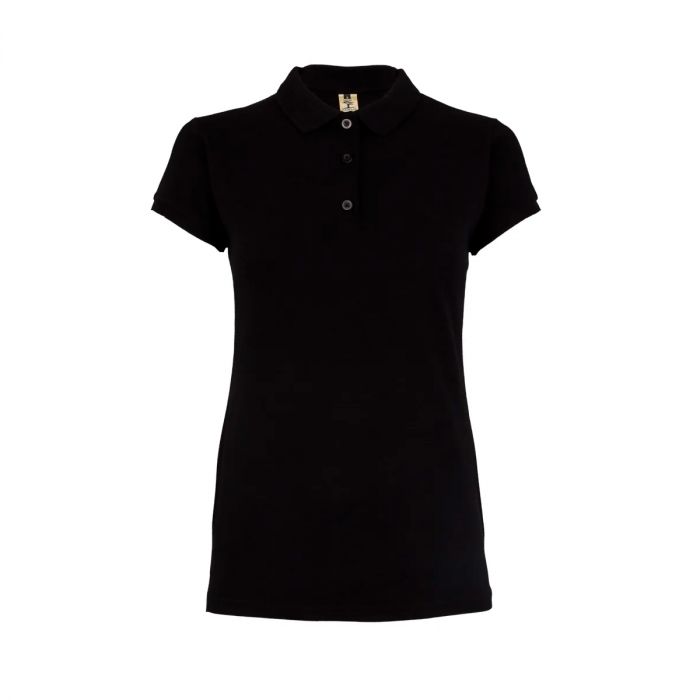 Polo negro de mujer hotsell