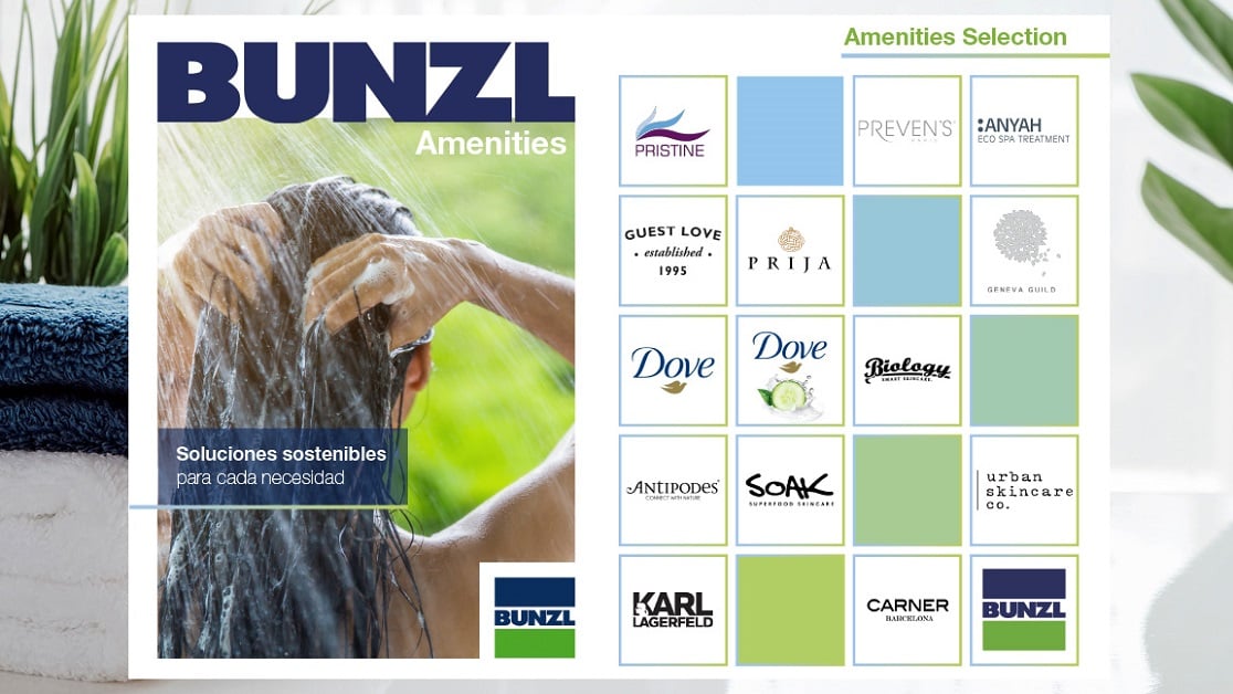 Bunzl presenta una nueva gama de Amenities con sistemas de dispensación sostenible
