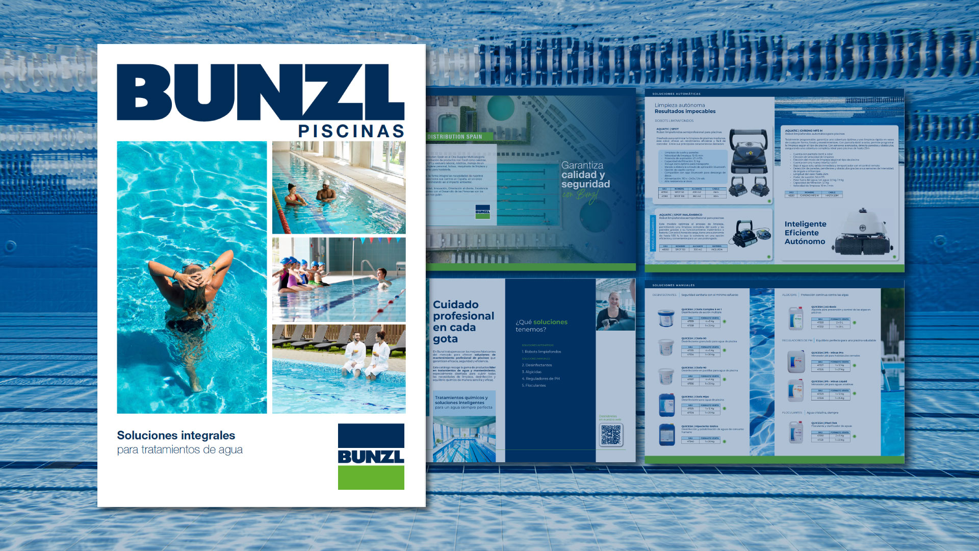 Bunzl catálogo piscinas